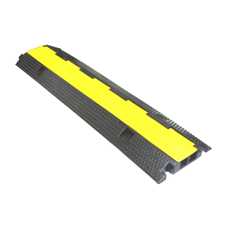 Protector Cable De Pvc PROTECTOR CABLES Y MANGUERAS DE 2 CANALES | MAR DEL NORTE